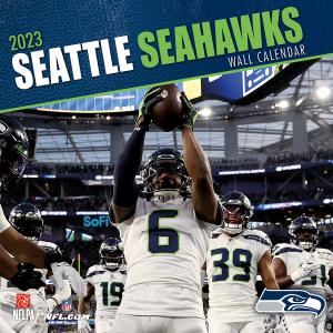 NFL Kalender Wandkalender 2023 30x60cm Seattle Seahawks