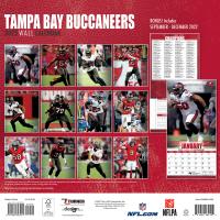 NFL Kalender Wandkalender 2023 30x60cm Tampa Bay Buccaneers