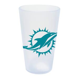 NFL Silikon Trinkbecher 470 ml Ice Miami Dolphins