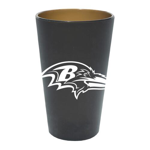 NFL Silikon Trinkbecher 470 ml Color Baltimore Ravens