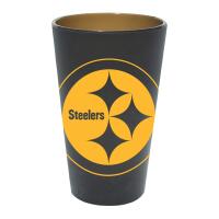 NFL Silikon Trinkbecher 470 ml Color Pittsburgh Steelers