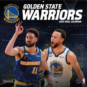 NBA Kalender Wandkalender 2024 30x60cm Golden State Warriors