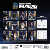 NBA Kalender Wandkalender 2024 30x60cm Golden State Warriors