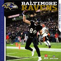 NFL Kalender Wandkalender 2024 30x60cm Baltimore Ravens