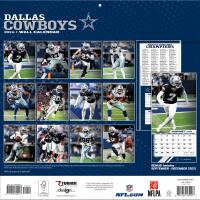 NFL Kalender Wandkalender 2024 30x60cm Dallas Cowboys