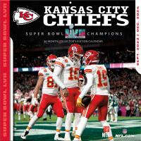 NFL Kalender Wandkalender 2024 30x60cm Kansas City Chiefs