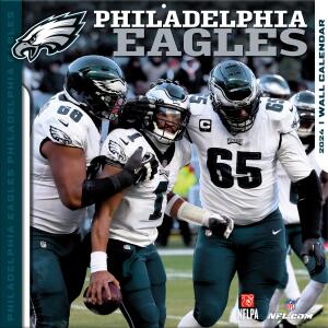 NFL Kalender Wandkalender 2024 30x60cm Philadelphia Eagles