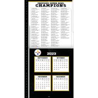 NFL Kalender Wandkalender 2024 30x60cm Pittsburgh Steelers