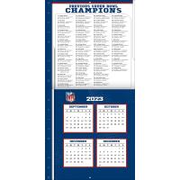 NFL Kalender Wandkalender 2024 30x60cm NFL All-Stars