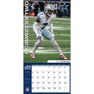 NFL Kalender Wandkalender 2025 30x60cm Dallas Cowboys