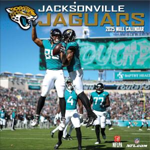 NFL Kalender Wandkalender 2025 30x60cm Jacksonville Jaguars