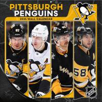 NHL Kalender Wandkalender 2025 30x60cm Pittsburgh Penguins