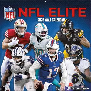 NFL Kalender Wandkalender 2025 30x60cm NFL All-Stars