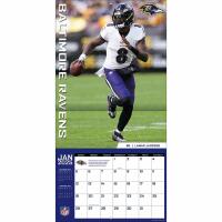 NFL Kalender Wandkalender 2025 30x60cm NFL All-Stars