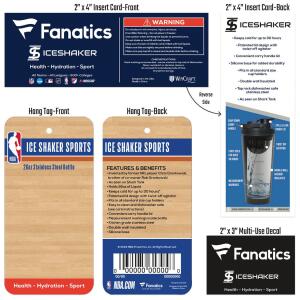 NBA Edelstahl Trinkbecher Shaker Chicago Bulls