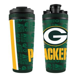 NFL Edelstahl Trinkbecher Shaker Green Bay Packers