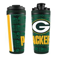 NFL Edelstahl Trinkbecher Shaker Green Bay Packers