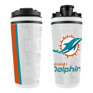 NFL Edelstahl Trinkbecher Shaker Miami Dolphins
