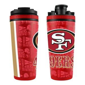 NFL Edelstahl Trinkbecher Shaker San Francisco 49ers