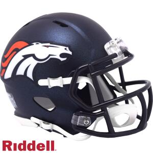 NFL Riddell Football Speed Mini-Helmet Denver Broncos