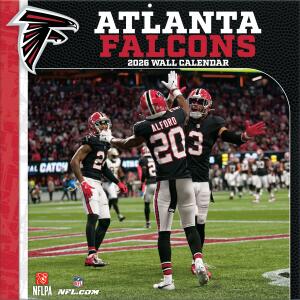 NFL Kalender Wandkalender 2026 30x60cm Atlanta Falcons