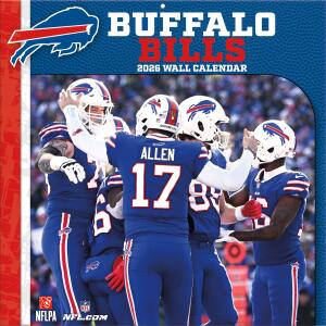 NFL Kalender Wandkalender 2026 30x60cm Buffalo Bills