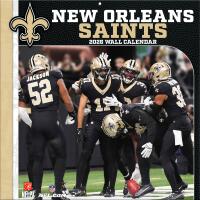 NFL Kalender Wandkalender 2026 30x60cm New Orleans Saints