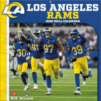 NFL Kalender Wandkalender 2026 30x60cm Los Angeles Rams