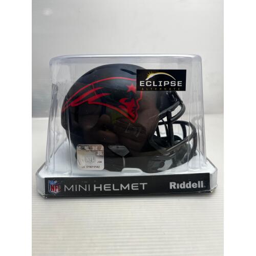 NFL Riddell Football Speed Mini Helm New England Patriots Eclipse !!B-Ware!!