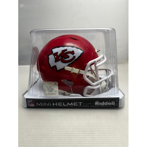 NFL Riddell Football Speed Mini Helm Kansas City Chiefs