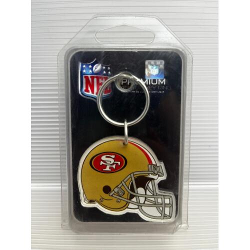 NFL WinCraft Football Acrylic Key Ring San Francisco 49ers !!B-Ware!!