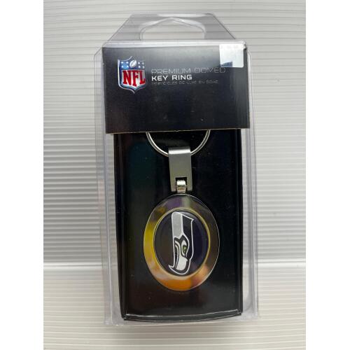 NFL WinCraft Football Premium Domed Key Ring Seattle Seahawks !!B-Ware!!
