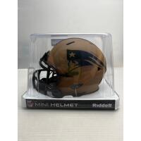 NFL Riddell Football Speed Mini Helm Salute to Service New England Patriots !!B-Ware!!