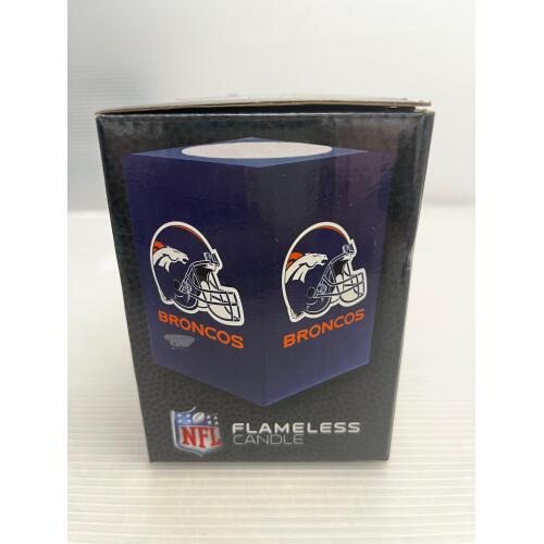 NFL Flameless Candle - Led-Leuchte  Denver Broncos !!B-Ware!!