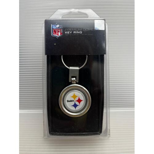 NFL WinCraft Football Premium Domed Key Ring Pittsburgh Steelers !!B-Ware!!