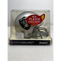 NFL Riddell Football Mini Helm Oakland Raiders # Russell !!B-Ware!!