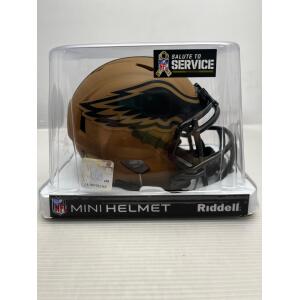 NFL Riddell Football Speed Mini Helm Philadelphia Eagles Salute to Service !!B-Ware!!