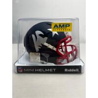 NFL Riddell Football Speed Mini Helm New England Patriots AMP Alternate !!B-Ware!!