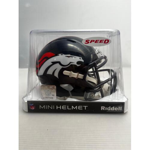 NFL Riddell Football Speed Mini Helm Denver Broncos !!B-Ware!!