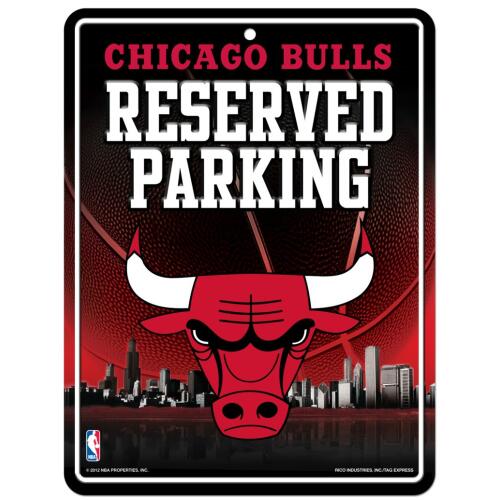 NBA Parking-Schild Chicago Bulls
