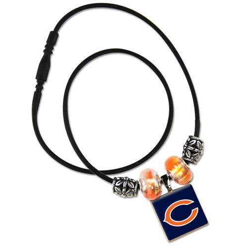 NFL LifeTiles-Halskette mit Team-Logo Chicago Bears
