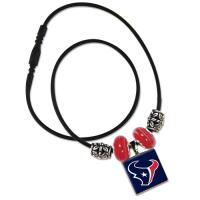 NFL LifeTiles necklace with domed sports logo Houston Texans