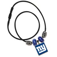 NFL LifeTiles necklace with domed sports logo New York Giants