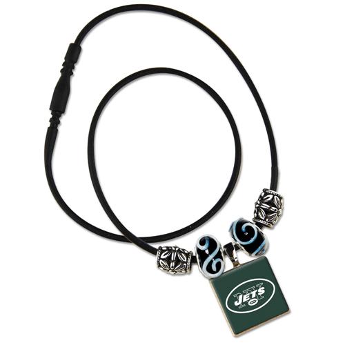 NFL LifeTiles-Halskette mit Team-Logo New York Jets