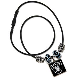 NFL LifeTiles-Halskette mit Team-Logo Oakland Raiders