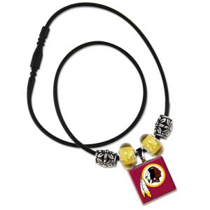 NFL LifeTiles necklace with domed sports logo Washington...