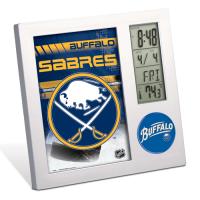 NHL Schreibtischuhr mit LCD-Display Buffalo Sabres