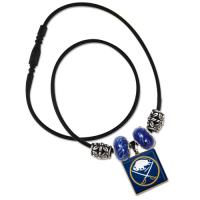 NHL LifeTiles necklace with domed sports logo Buffalo Sabres