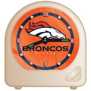 NFL Wecker Schreibtischuhr Denver Broncos