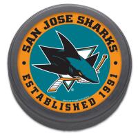 NHL hockey puck domed San Jose Sharks
